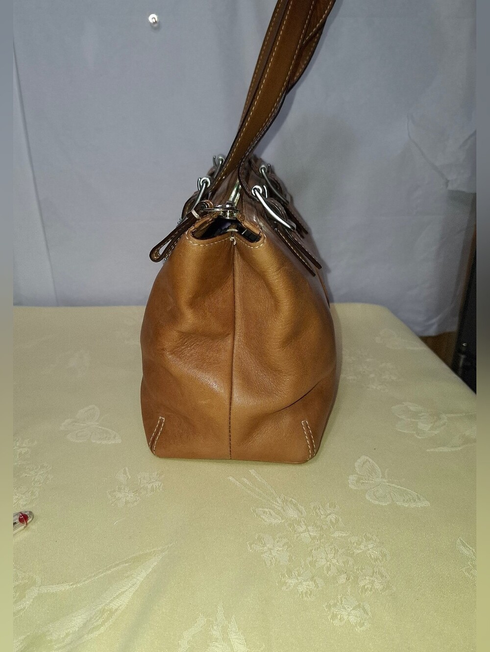Vintage Coach Legacy Zip Satchel Bag - Picture 6 of 8